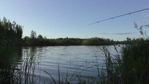 Рыбалка на поплавочную удочку . Ловим Уклейку на карьере.