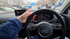 Обзор, Audi A3 1 8T Quattro  с пробегом всего 30т