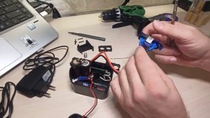 Оригинальная переделка шуруповёрта HITACHI DS 12DVF3 на лити?