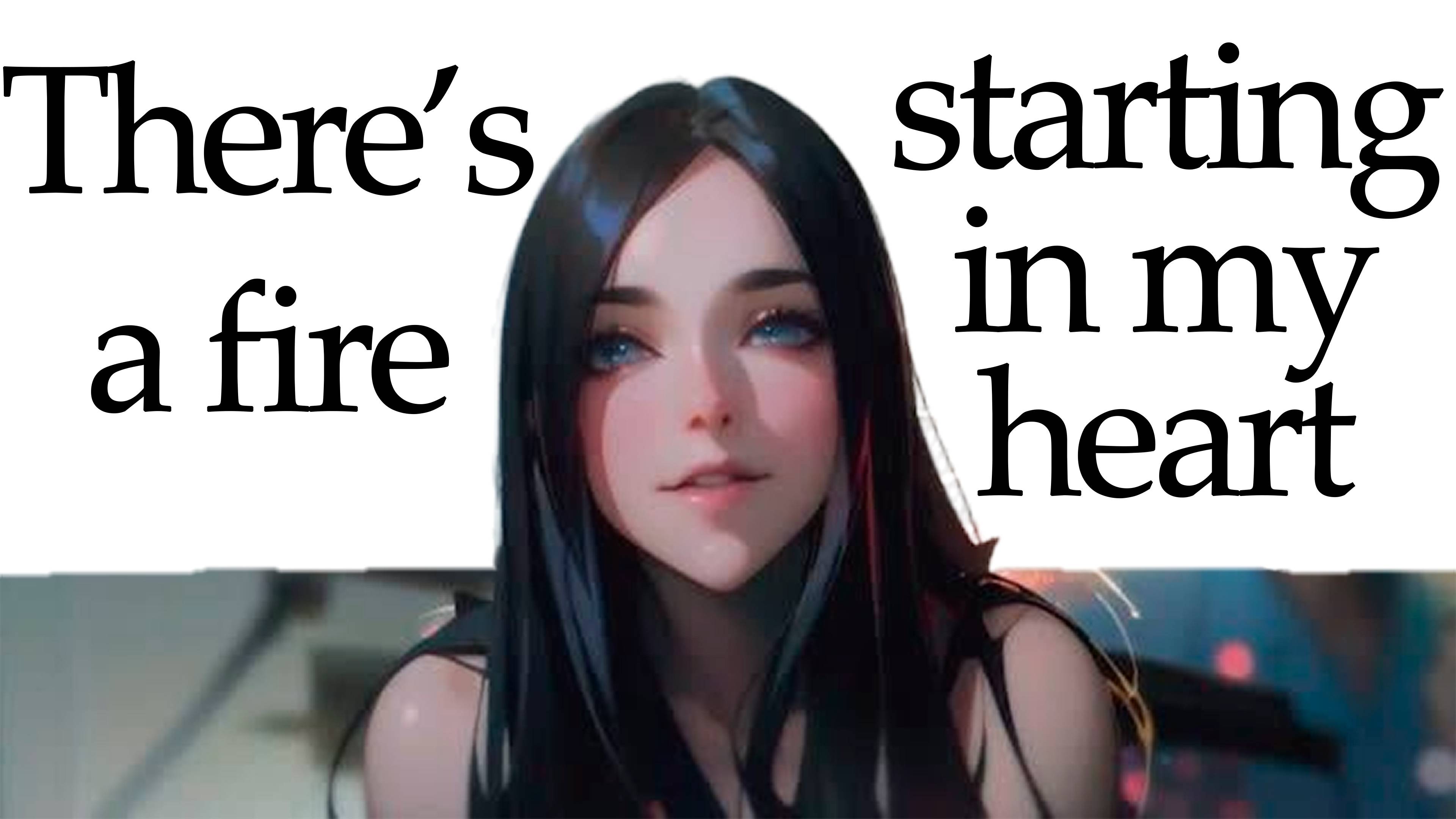 There’s a fire starting in my heart - [Ai / cover / music / anime]