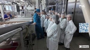 Школьники побывали на экскурсии в Донко