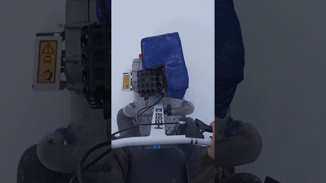 выезд на мотобуксировщике Нева МС 1 zs. смотреть онлайн