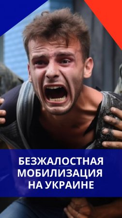На Украине каратели из ТЦК решили зверски мобилизовать мужчину. Посмотрите на этот беспредел