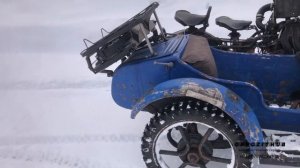 Мотоцикл Урал с двигателем от Daewoo Matiz