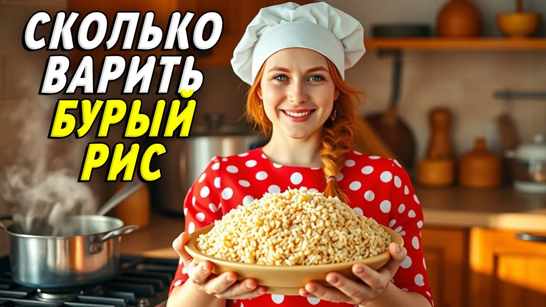Сколько варить бурый рис