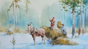 Шатруков Владимир Леонидович — из XXI в XIX век через Акварель