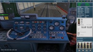 Запуск тепловоза 2ТЭ-10М