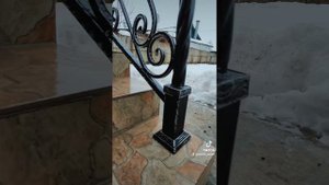 Перильное ограждение с элементами ковки I Кованое ограждение I Ковка I Кованые изделия