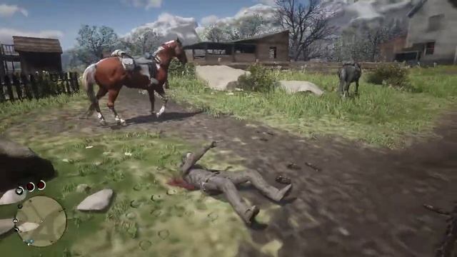 Смешные моменты в Red Dead Redemption 2 1