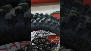 Замена задней эндуро  покрышки на более широкую