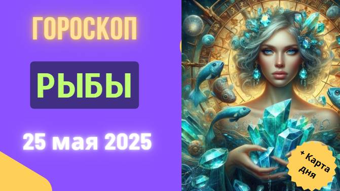 ♓ 25 МАЯ 2025: ГОРОСКОП НА СЕГОДНЯ ДЛЯ РЫБ – ВАС ЖДЁТ МИСТИЧЕСКОЕ ОТКРЫТИЕ!