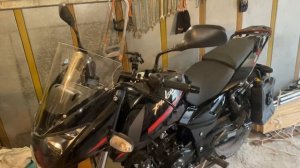 Новое стекло на Баджадж пульсар 180 3 февраля 2025 г.