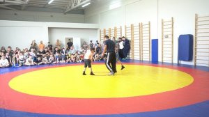 Первенство Новокубанского района! 32 кг. Жалыбин (Новопокровский р-н)-Кириллов (Новокубанский р-н)