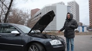 Купил ЛЕГЕНДУ на V10! Старая Audi S8 D3 5.2