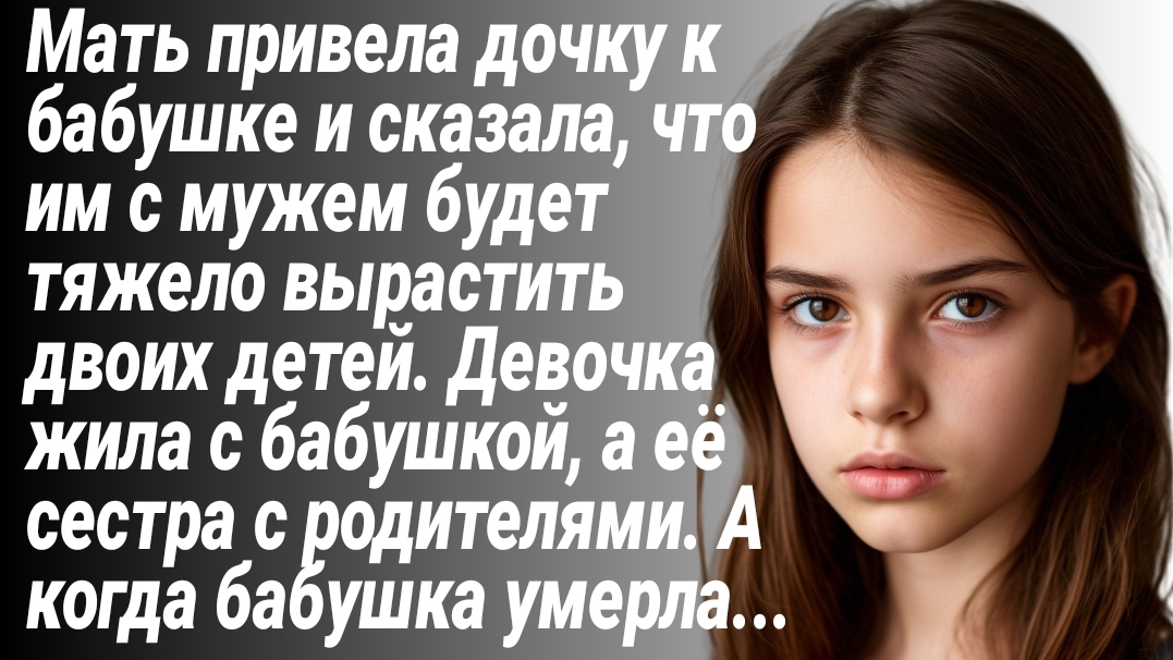 Истории из жизни/Бабушка заменила девочке маму при живых родителях/Жизненные истории