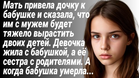 Истории из жизни/Бабушка заменила девочке маму при живых родителях/Жизненные истории