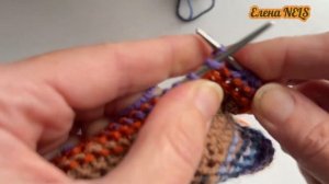 Коврик в деревенском стиле. Крючком или спицами без заморочек. Очень просто из остатков пряжи