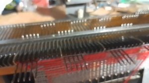 Как я вяжу жаккард на однофонтурной вязальной машине Нева 5