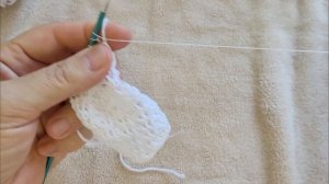 🤩ЛЕНИВЫЙ АЖУР С👍ПОМОЩЬЮ МОНОНИТИ/knitting pattern