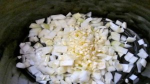 Фасоль тушеная в мультиварке