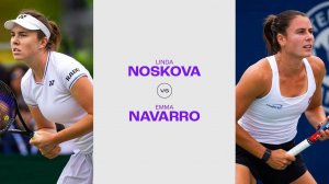 23.08.2024. Линда Носкова - Эмма Наварро. WTA Monterrey. Linda Noskova - Emma Navarro