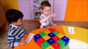 Таблицы Шульте и Бурбона для детей