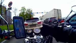 Дневные покатушки и проверка звука SJCam 4000 с ветрозащитным чехлом