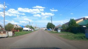 деревня Минино, Красноярский край, май 2025г.