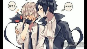 Аниме клип Акутагава и Ацуши- Малолетняя любовь