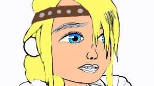 Рисую Астрид из Как приручить дракона