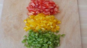 Салат Светофор с корейской морковью