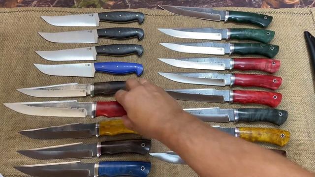 Обзор ножей по наличию! большие ножи! Цельнометалличе? смотреть онлайн