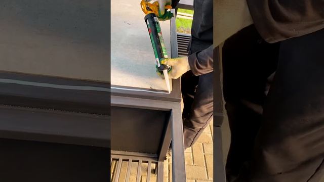 СТАВИМ МАНГАЛЬНУЮ ЗОНУ #shorts #дача #мангал #стройка #металлоконструкции смотреть онлайн