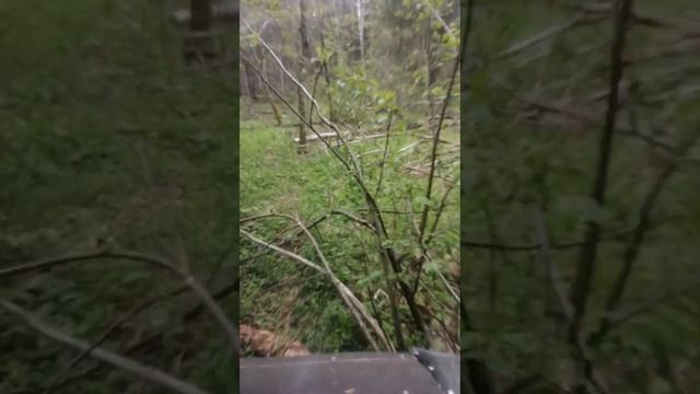 Вездеход ТДН (мосты УАЗ), работа по лесу без подключени смотреть онлайн