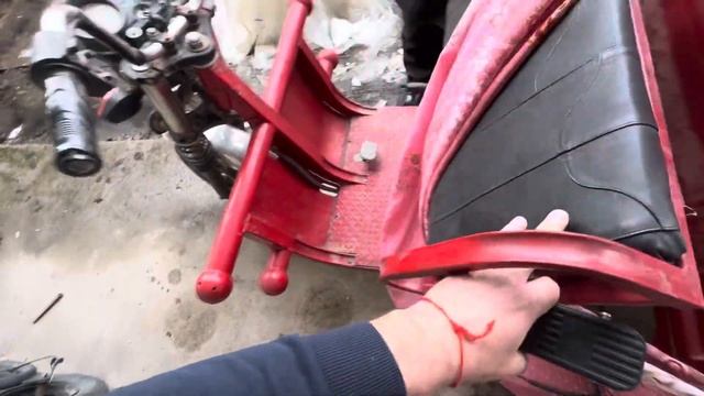 Установка педали газа на скутер