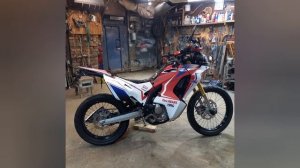 honda crf 250 rally  новые наклейки