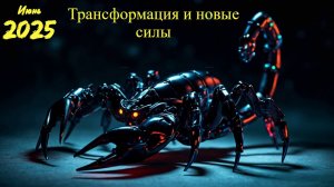 Скорпион — гороскоп на июнь 2025 | Трансформация и новые силы