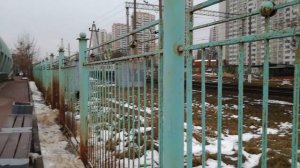 Перегон "Кунцевская" - "Фили" Белорусского направления Ж/Д (28.12.2017) [архив]