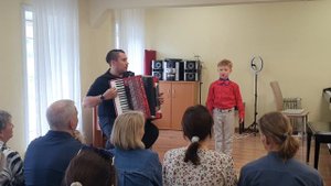 Как под горкой, под горой. Кобызов Фёдор 7л (Live),Шаравьёв Н.А. аккордеон,Шаравьёва А.В.преподават.