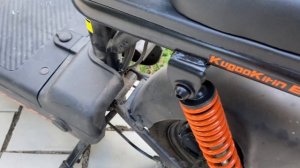 Kugoo kirin EC-02 скрипы. Аммортизаторы-как правильно? Тормоз?