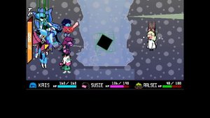 Финальная битва против Ноэлль : Фан-игра Дельтарун (Ледяное сердце)