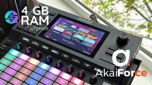 AKAI Force: 4 Gb RAM Upgrade