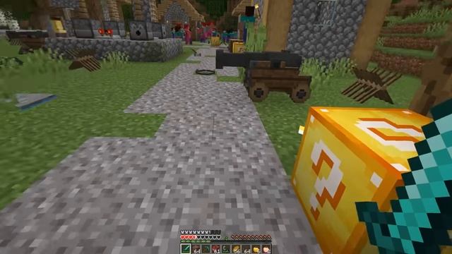 DakPlay ДЕРЕВНЯ НУБА ПРОТИВ ДЕРЕВНИ ПРО В МАЙНКРАФТ ! НУБИК И ПРО ТРОЛЛИНГ ЛОВУШКА MINECRAFT