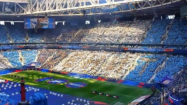 Газпром Арена Зенит-Ахмат 24 мая перфоманс