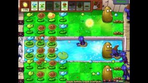 Прохождение Plants vs Zombies Зомби легкий, Зомби быстрый без напряга