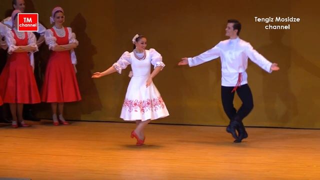 Danza tradicional rusa. Russian traditional dance. Русский танец "Лето". смотреть онлайн