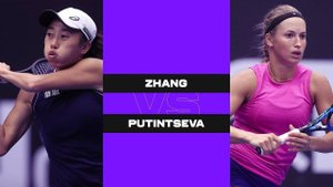 08.10.2024. Юлия Путинцева - Шуай Чжан. WTA Wuhan. Yulia Putintseva - Shuai Zhang