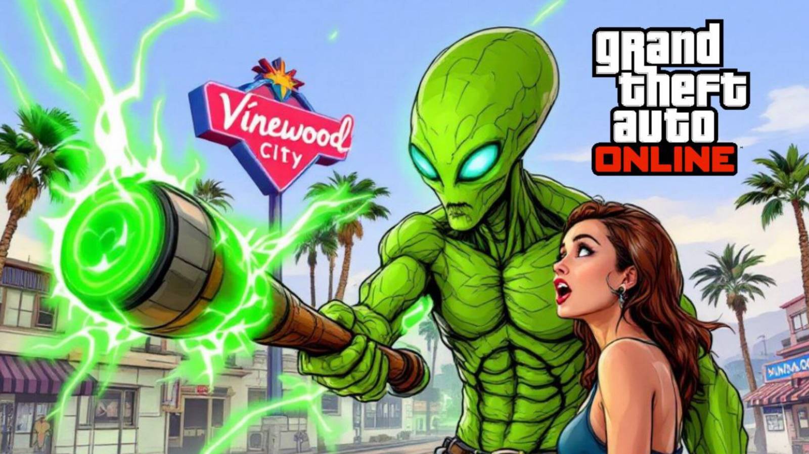 Как получить Электрическую дубинку если не забрал в Хэллоуин в GTA Online
