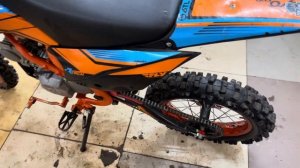 Питбайк KAYO EVOLUTION K125EM 17/14 KRZ (механ. сцепл., эл. стартер 2023?