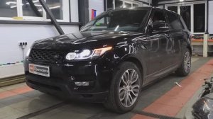 LED линзы в адаптивные фары RANGE ROVER SPORT